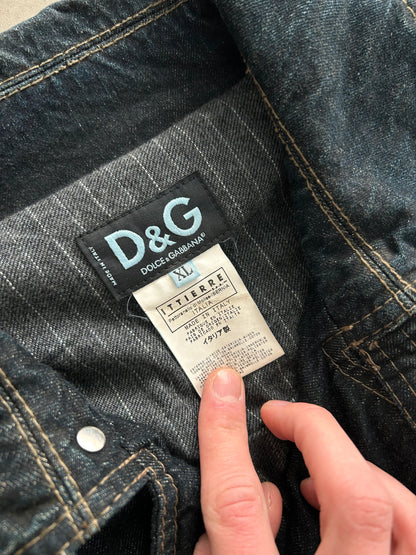 Dolce & Gabbana Denim Long Coat