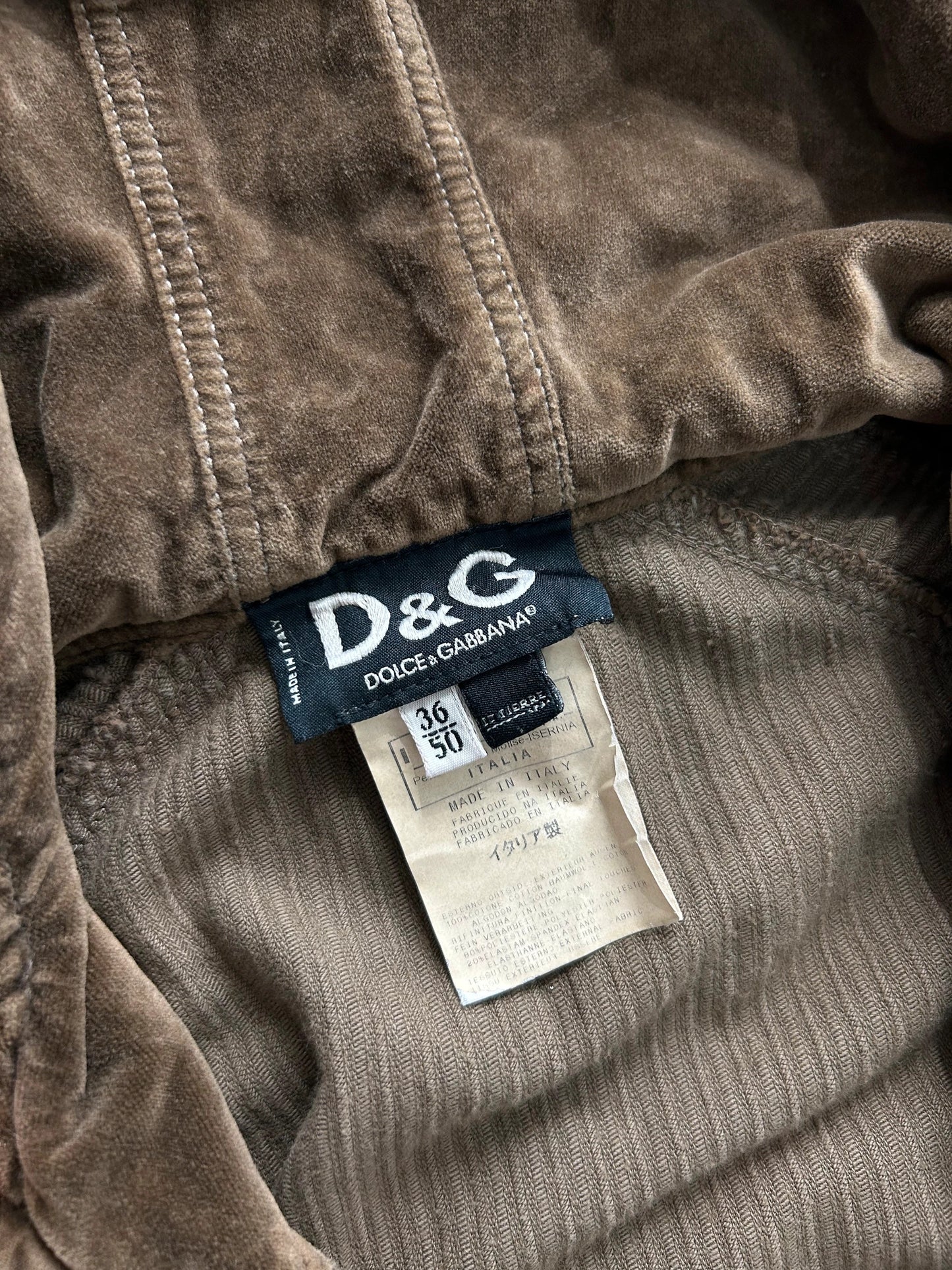 Dolce & Gabbana Corduroy Jacket