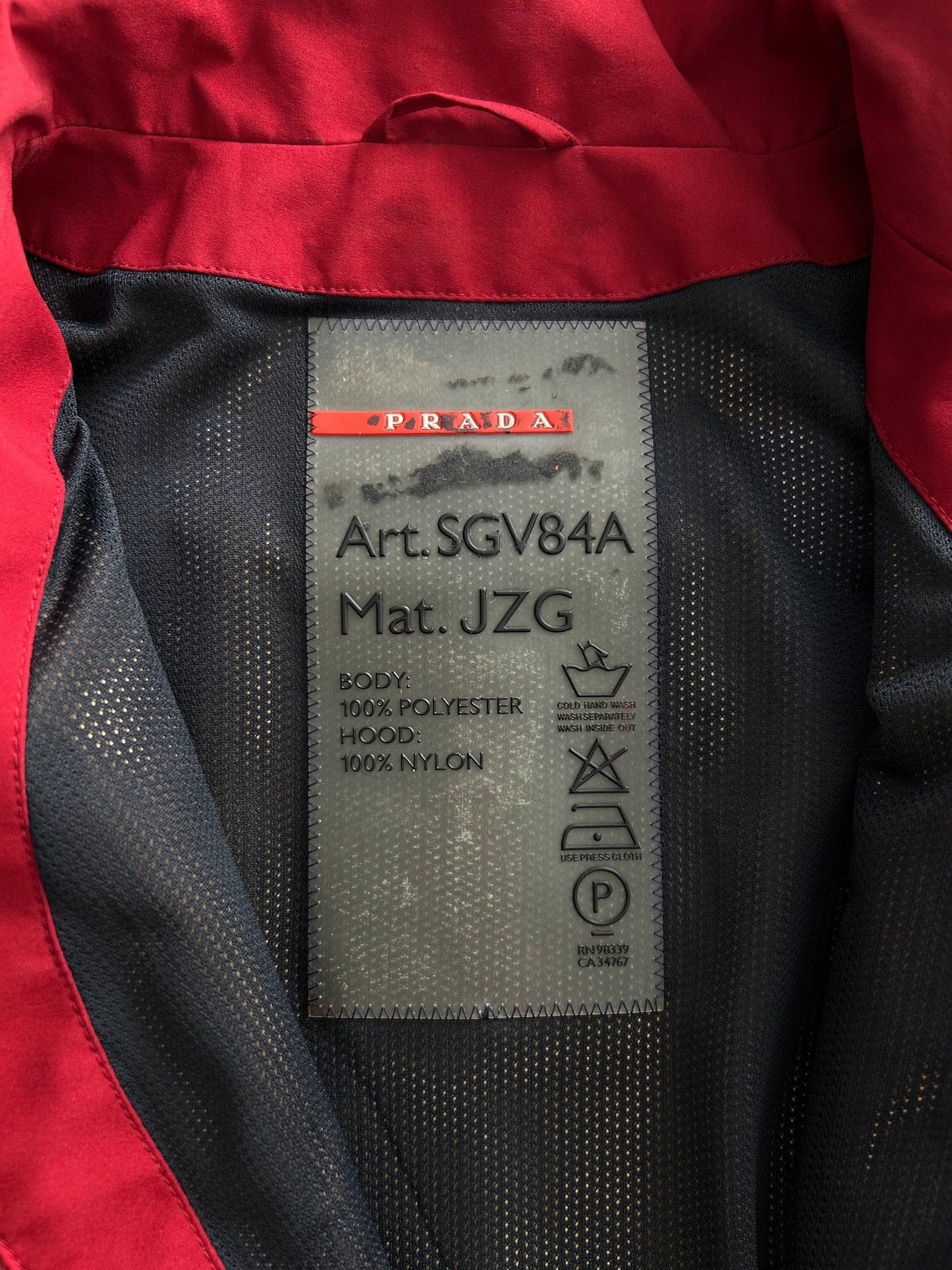 Prada 00's Goretex Jacket