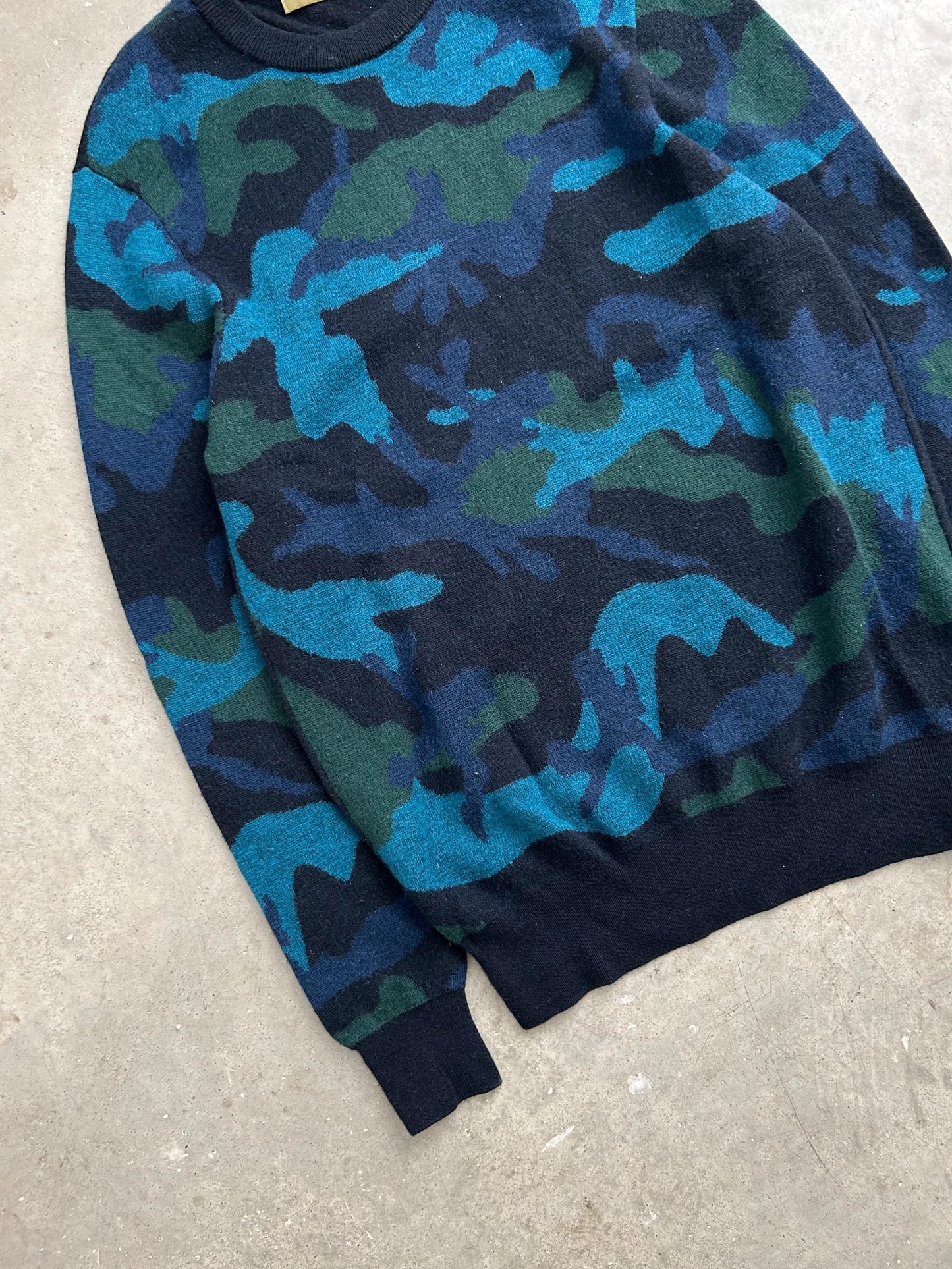 Valentino Camo Sweatshirt