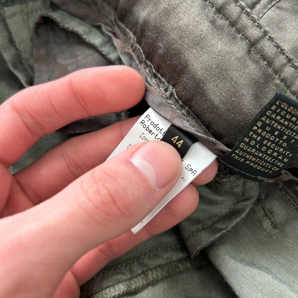 Cavalli Silk Cargo Pants Cavalli