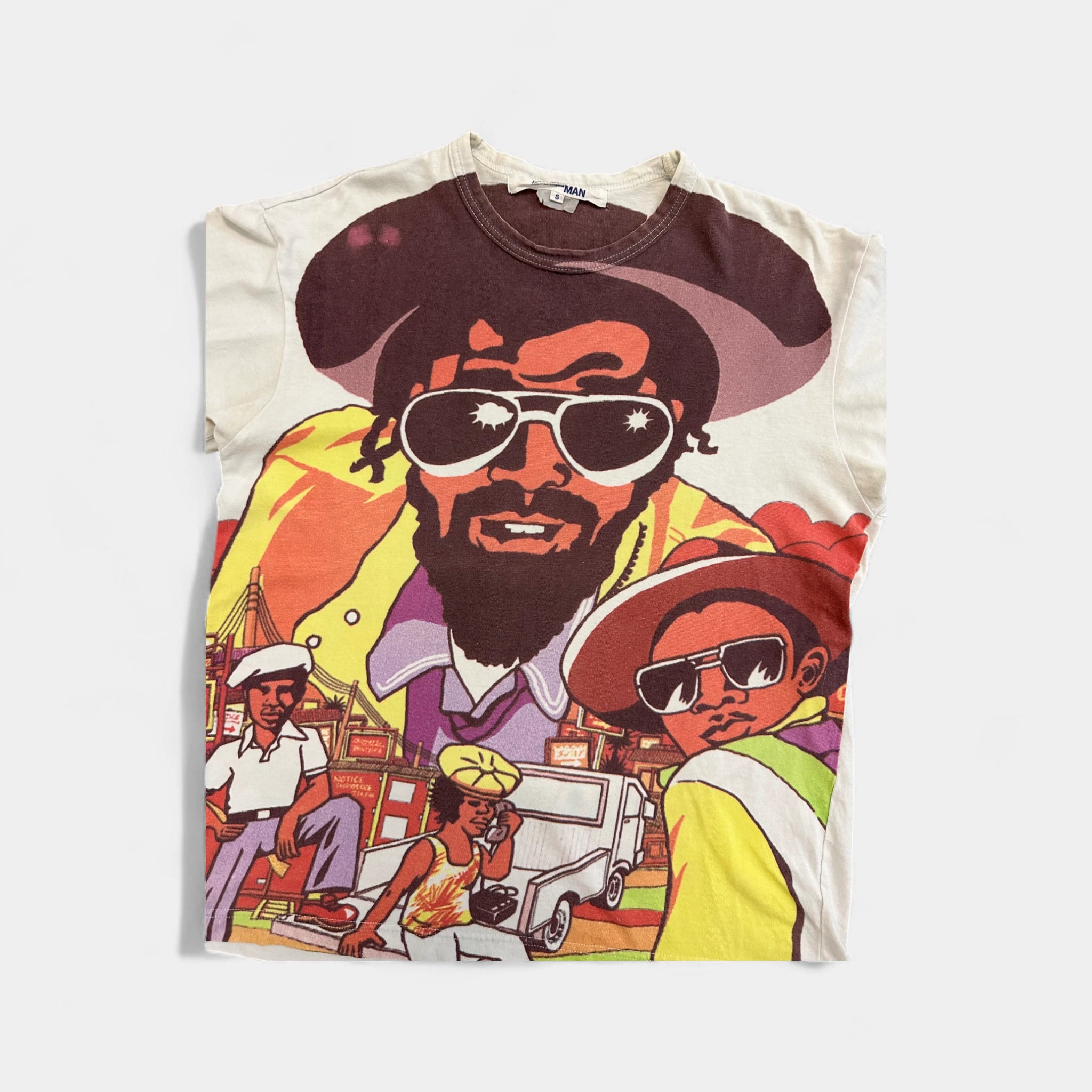 Junya Watanabe 2000's Cuba Graphic T-Shirt