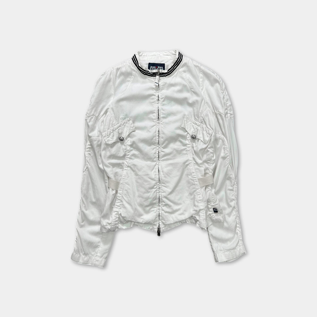 Jean Paul Gaultier Vintage White Technical Jacket