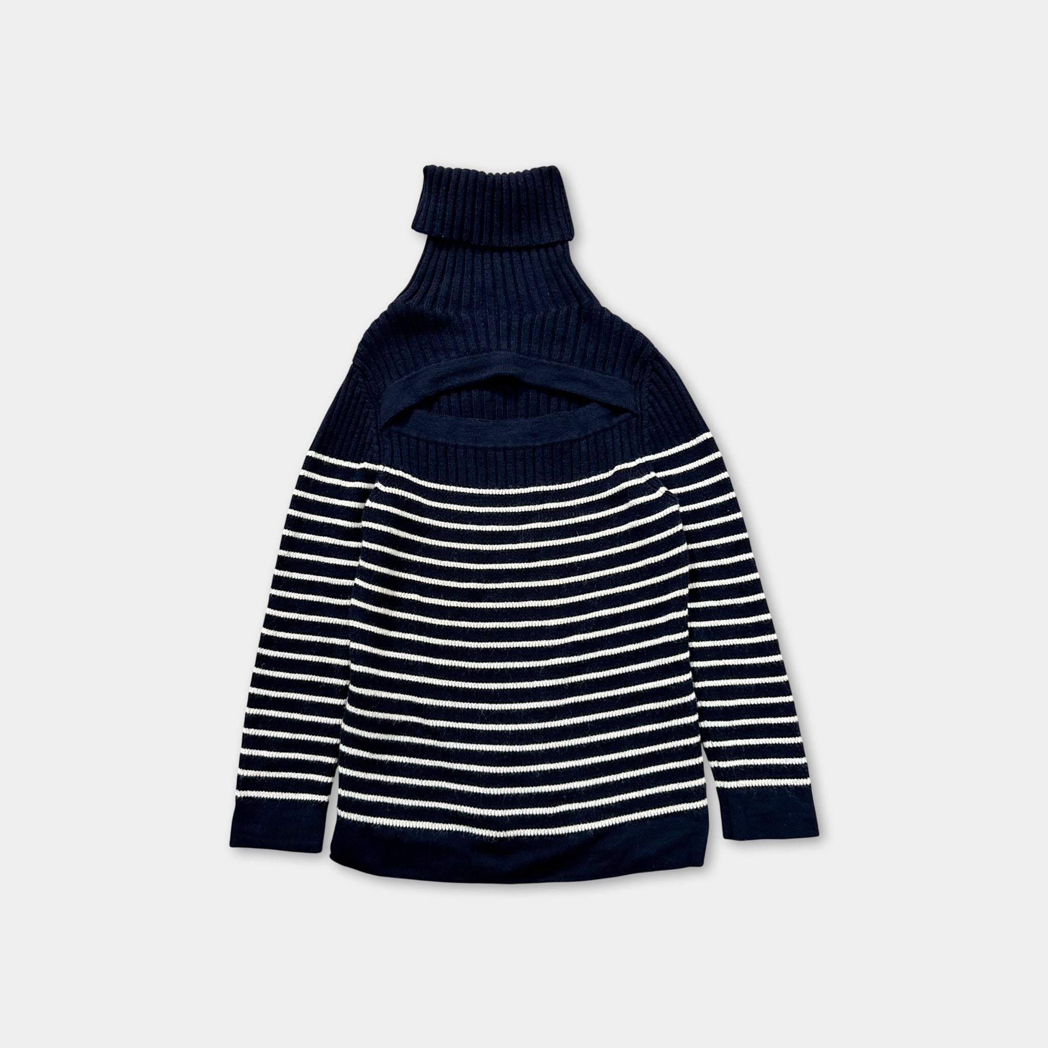 Jean Paul Gaultier Classic Striped Blue Sweater