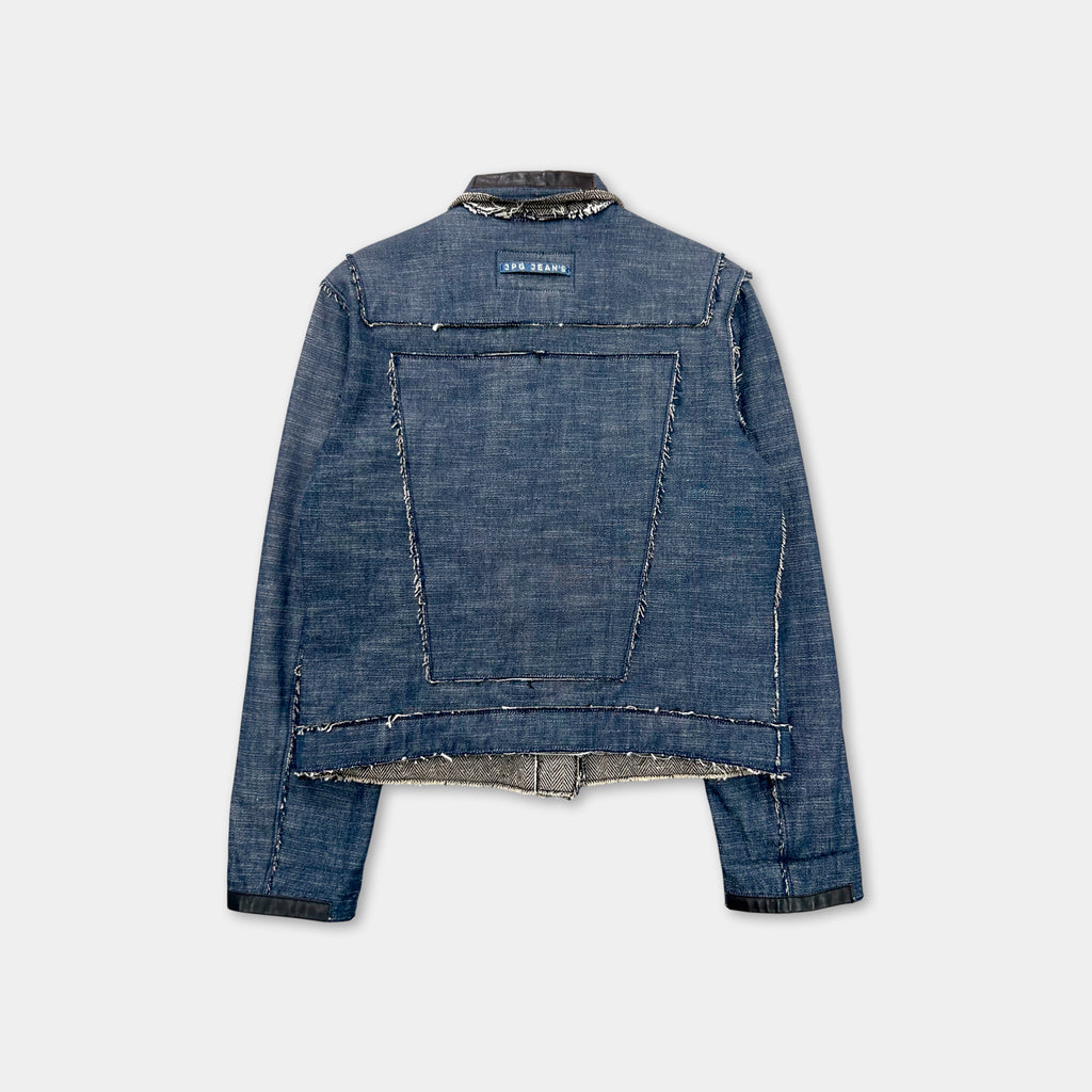 Jean Paul Gaultier 90's Denim Magnet Jacket