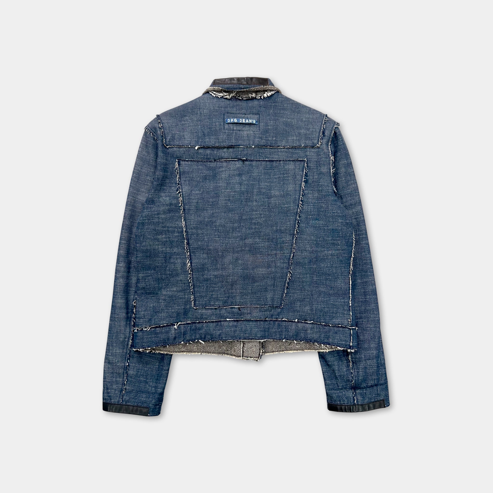 Jean Paul Gaultier 90's Denim Magnet Jacket