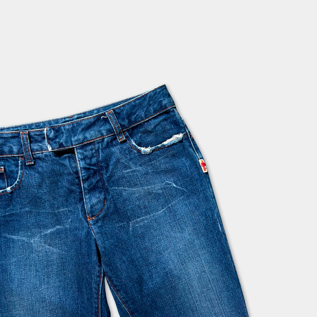Jean Paul Gaultier Blue Classic Denim Jeans