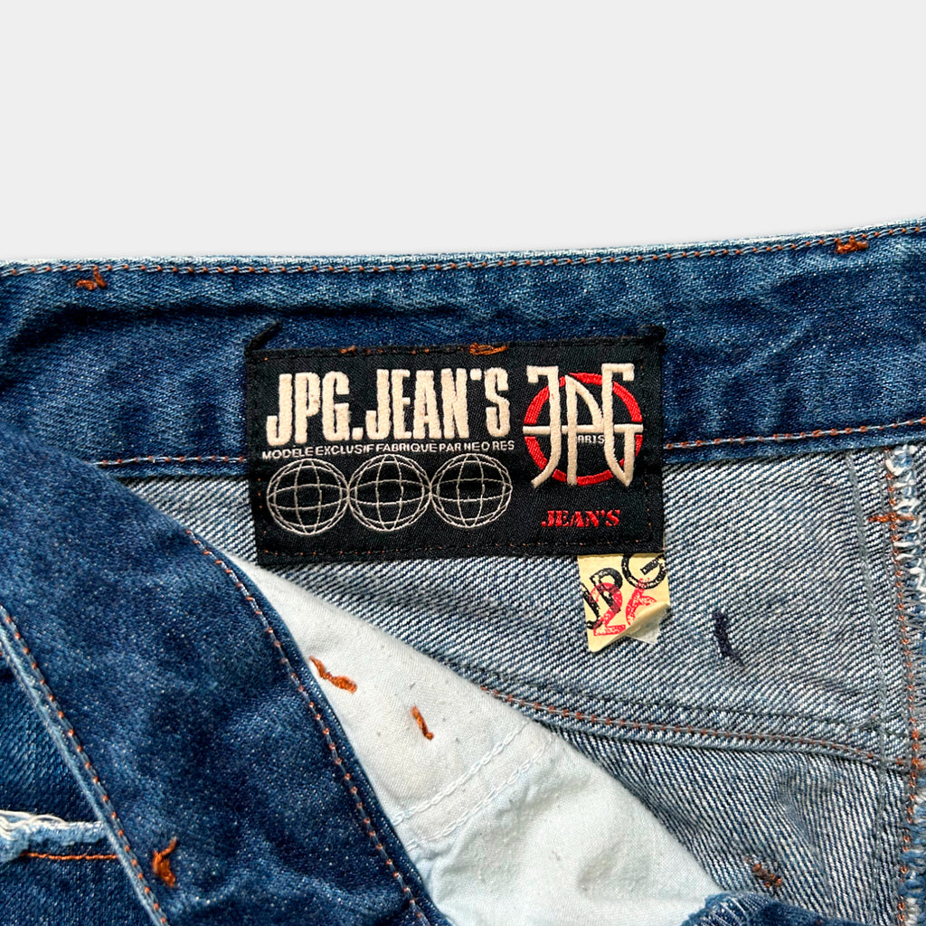 Jean Paul Gaultier Blue Classic Denim Jeans