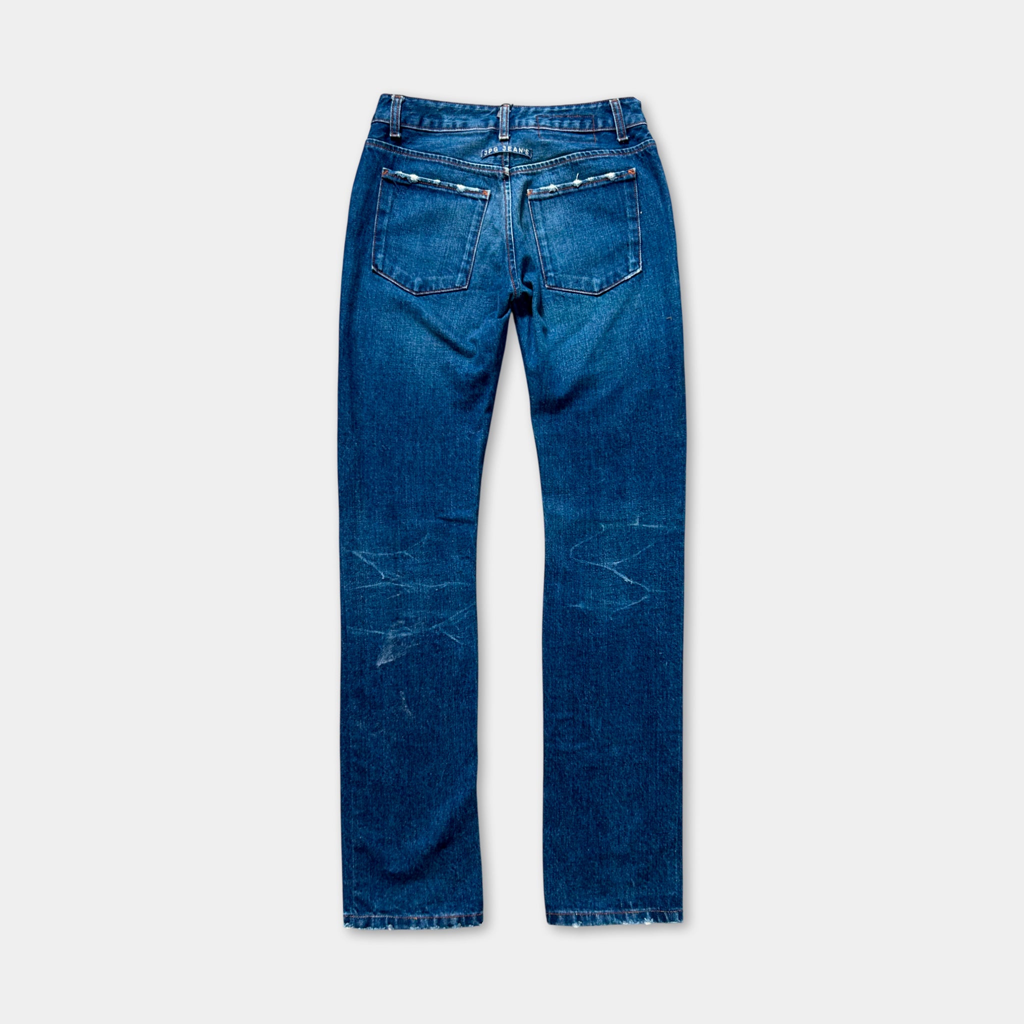 Jean Paul Gaultier Blue Classic Denim Jeans