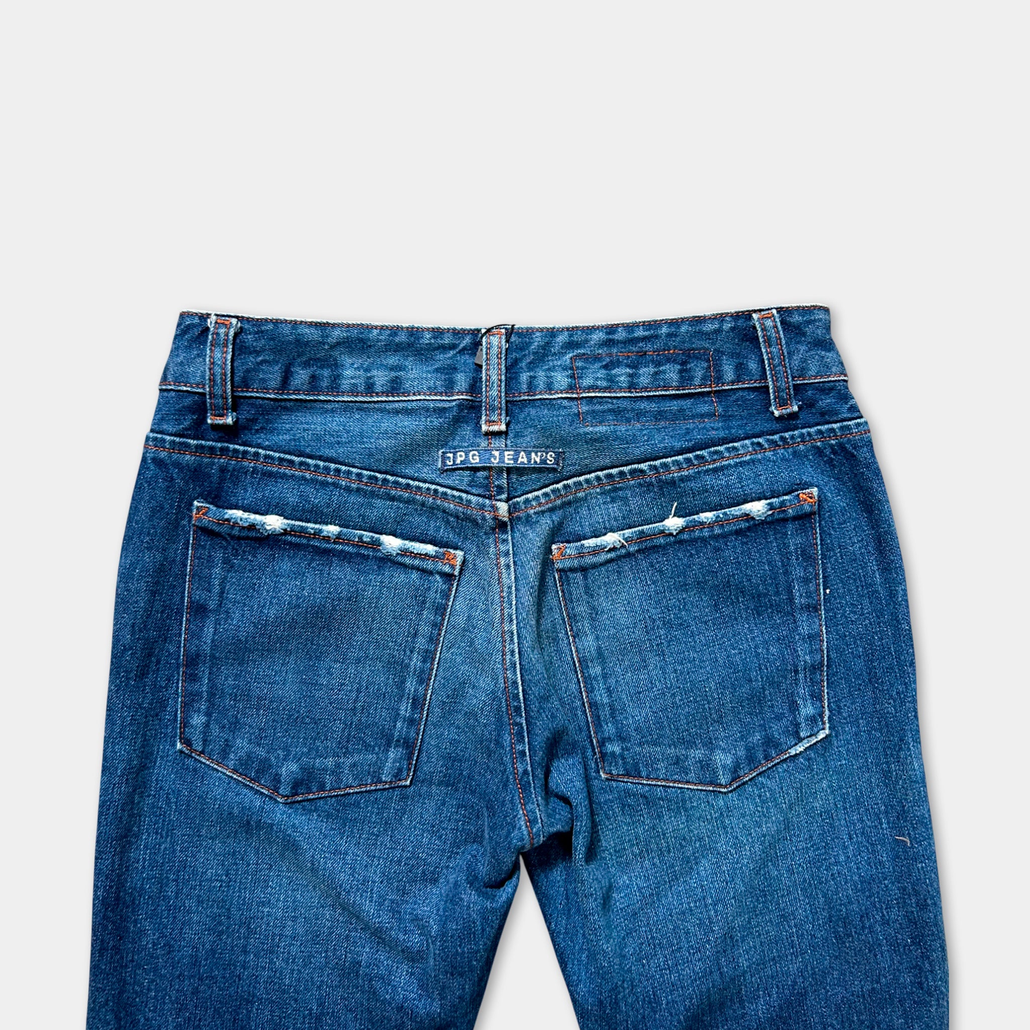 Jean Paul Gaultier Blue Classic Denim Jeans