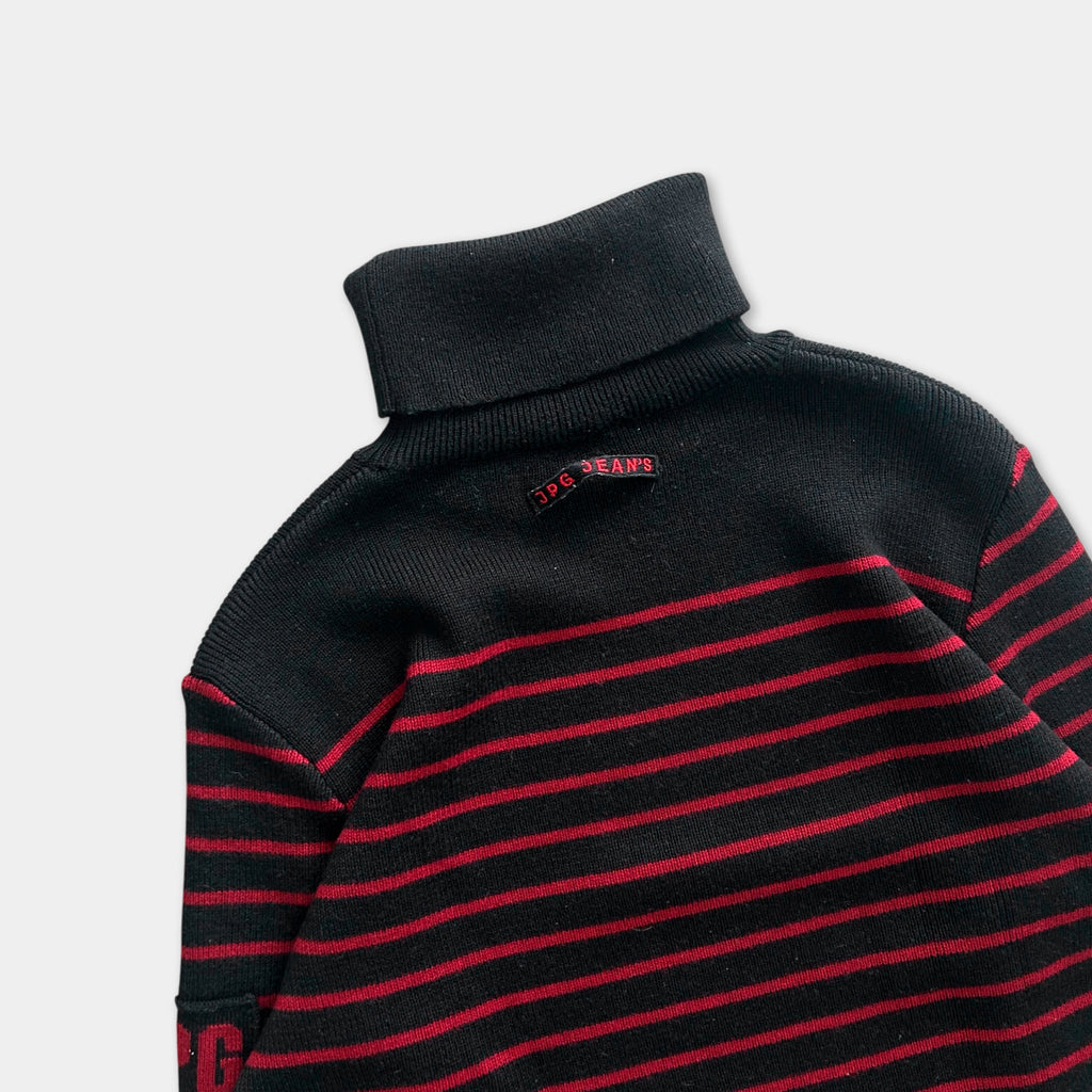 Jean Paul Gaultier Striped Turtleneck Jean Paul Gaultier