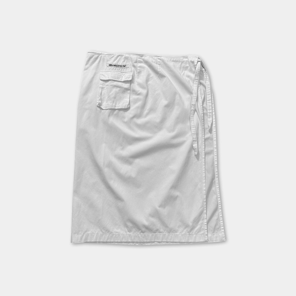 Jean Paul Gaultier 2000s Cargo White Skirt