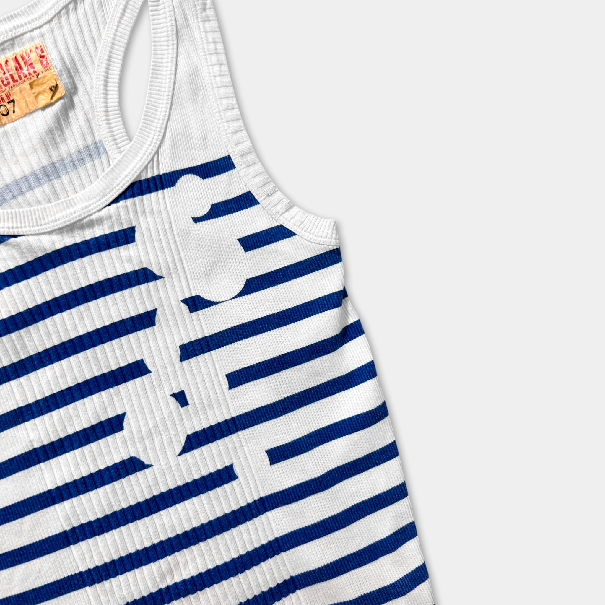 Jean Paul Gaultier Mariniere Striped Tank Top