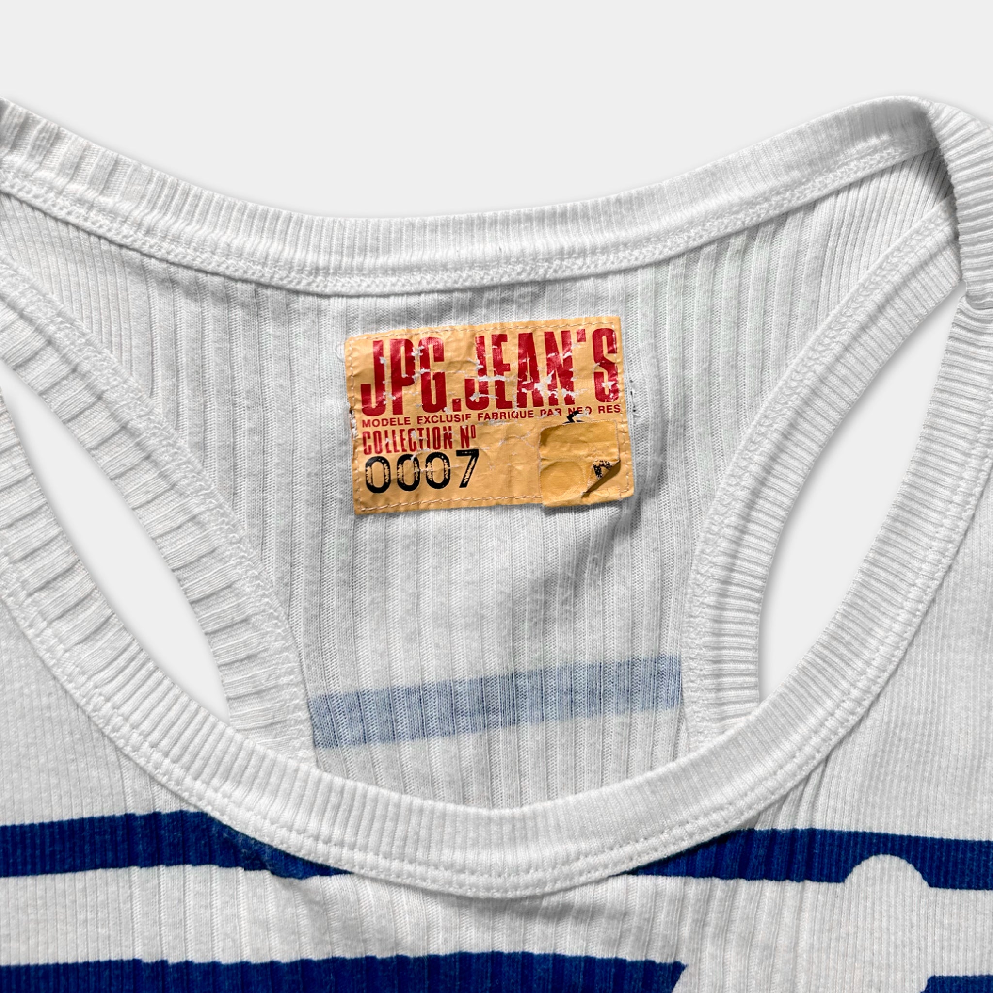 Jean Paul Gaultier Mariniere Striped Tank Top