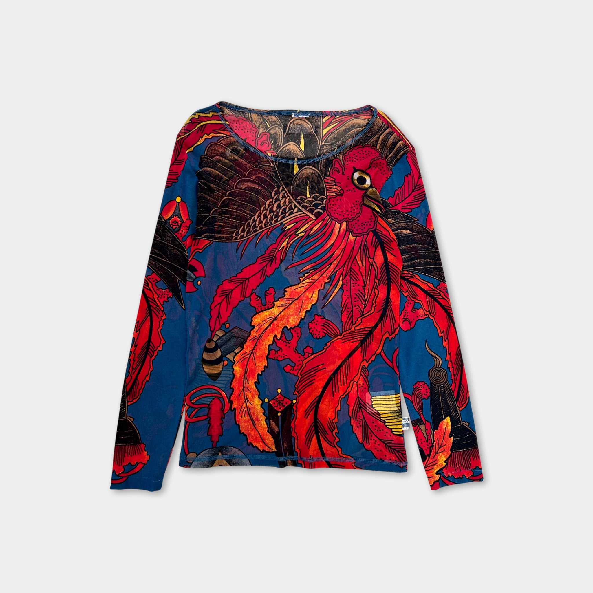 Jean Paul Gaultier Japanese Style Graphic Longsleeve