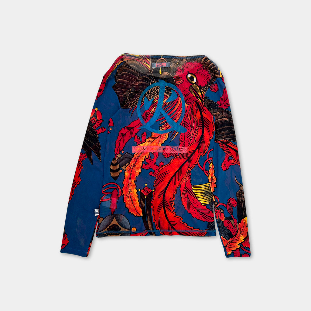 Jean Paul Gaultier Japanese Style Graphic Longsleeve