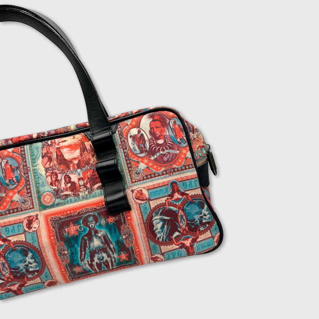 Jean Paul Gaultier 1996 Native Print Bag