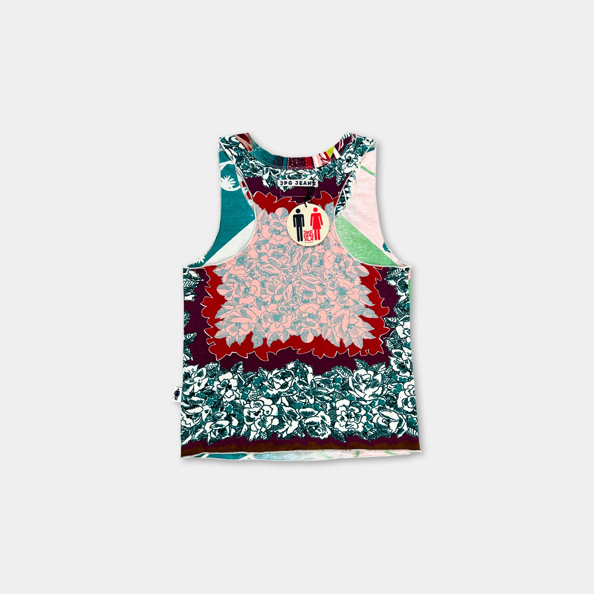 Jean Paul Gaultier Floral Floral Tank Top