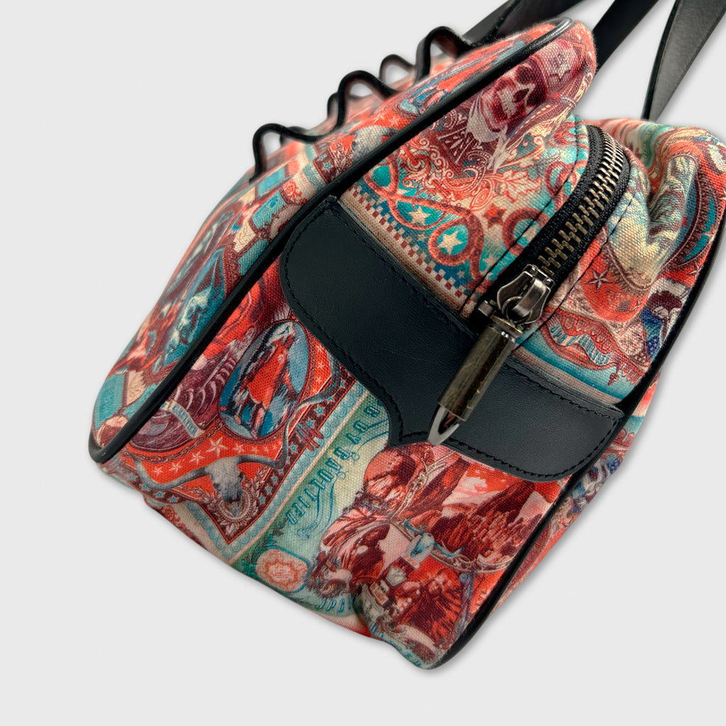 Jean Paul Gaultier 1996 Native Print Bag