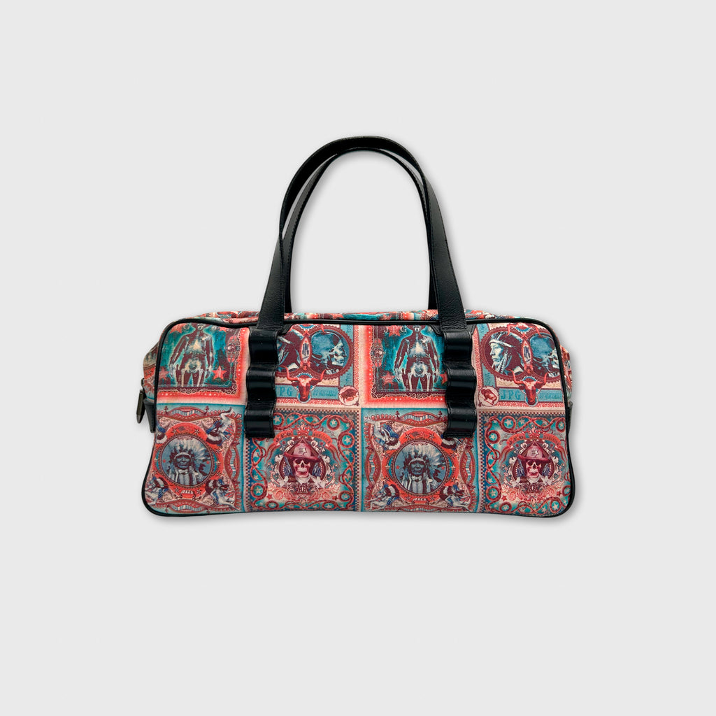 Jean Paul Gaultier 1996 Native Print Bag