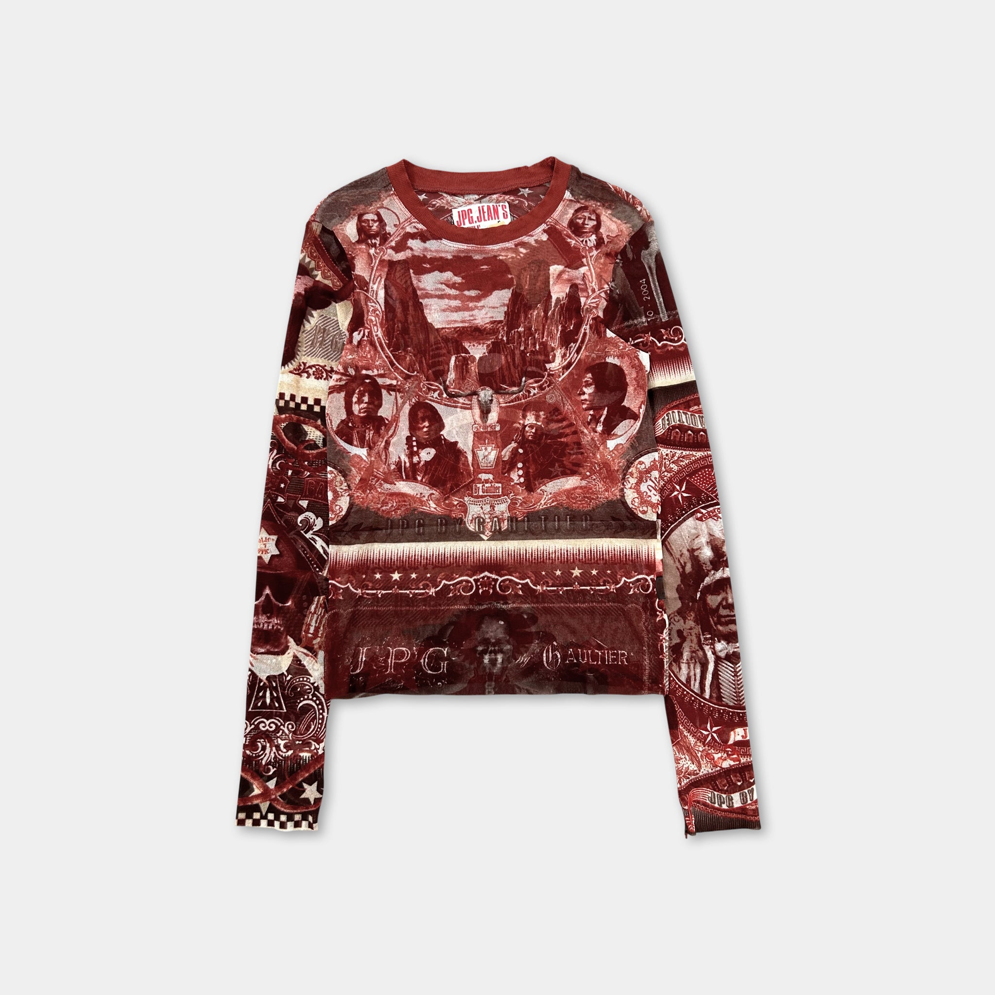 Jean Paul Gaultier Native American Longsleeve
