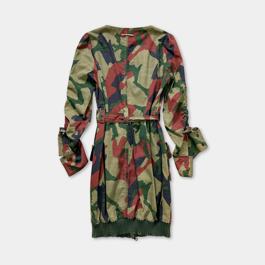 Jean Paul Gaultier Jean's 2000s Cargo Classic Camouflage Vest Dress