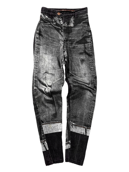 Jean Paul Gaultier 00's Printed Jeans Denim (XXS/XS)