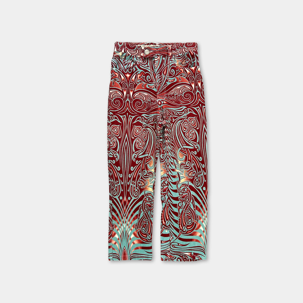 Jean Paul Gaultier 2000's Tribal Pattern Pants