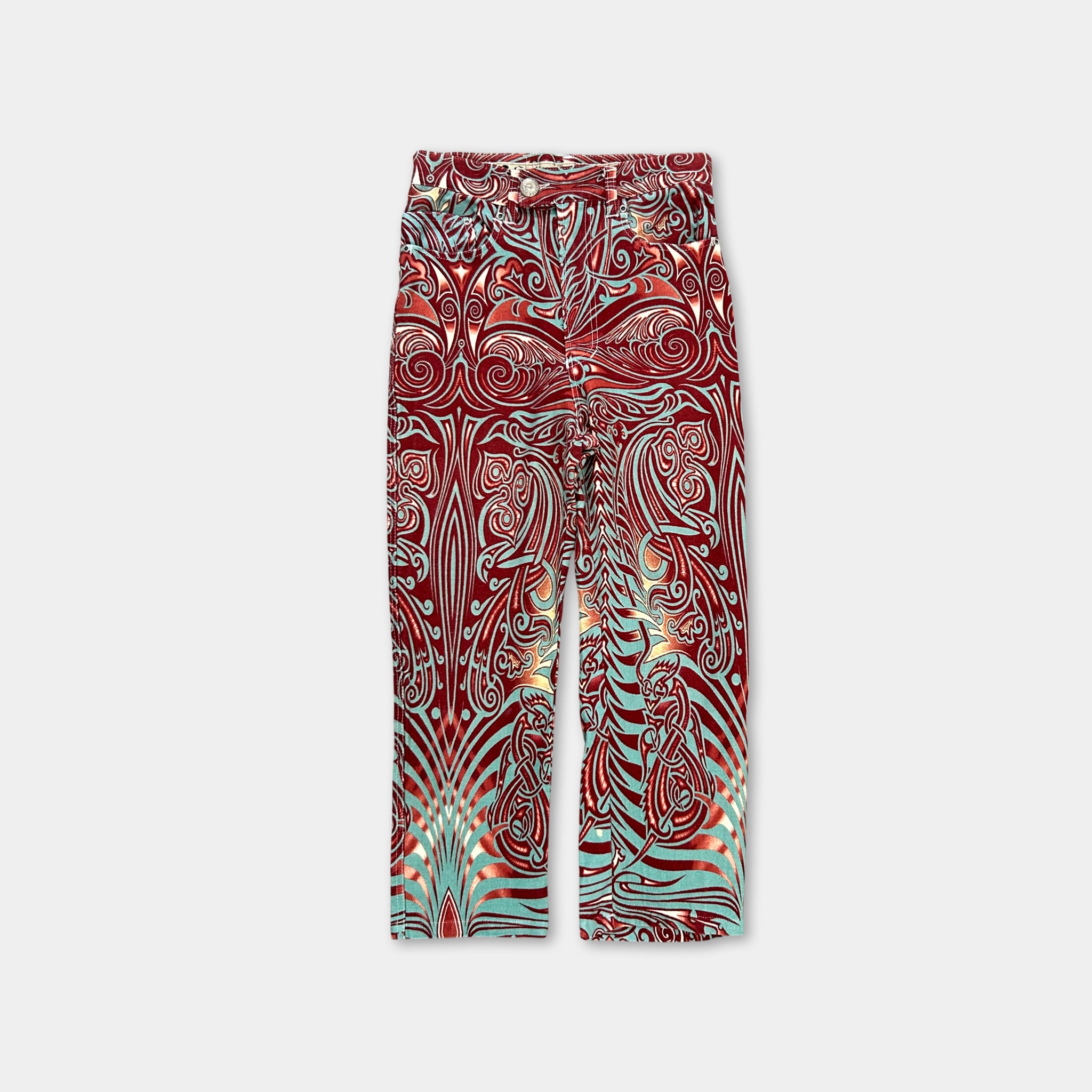 Jean Paul Gaultier 2000's Tribal Pattern Pants