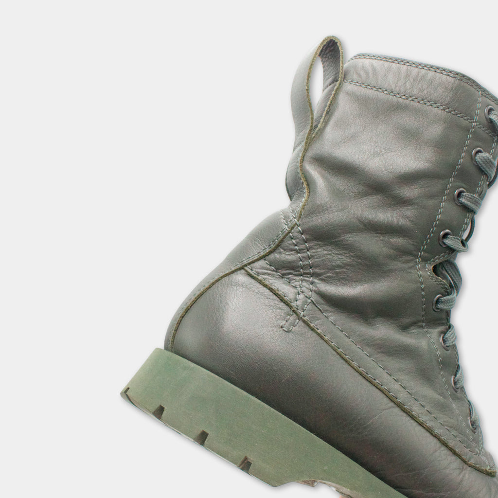 Jil Sander Soft Leather Combat Boots