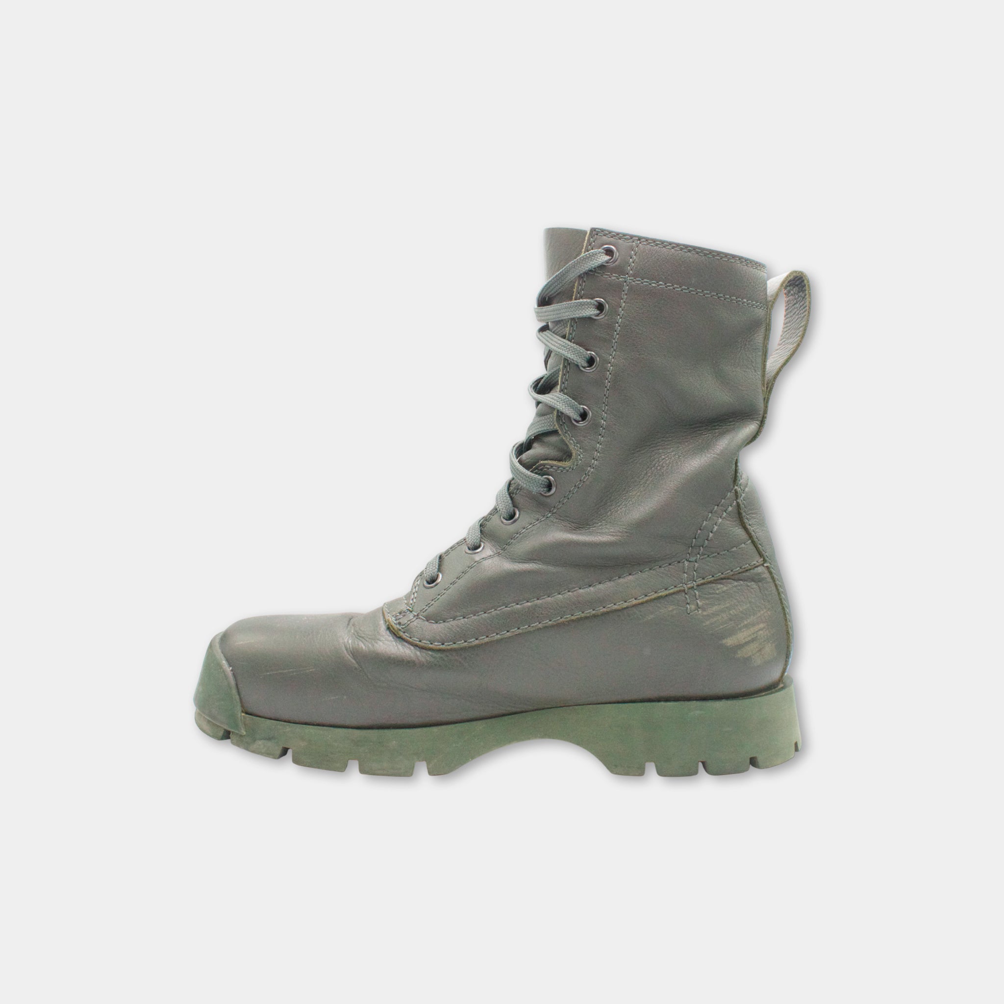 Jil Sander Soft Leather Combat Boots