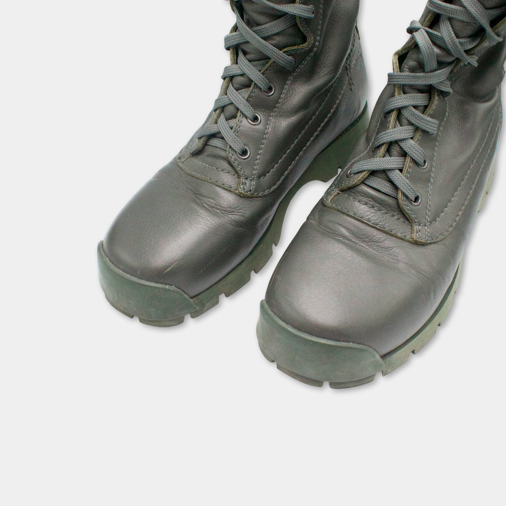 Jil Sander Soft Leather Combat Boots