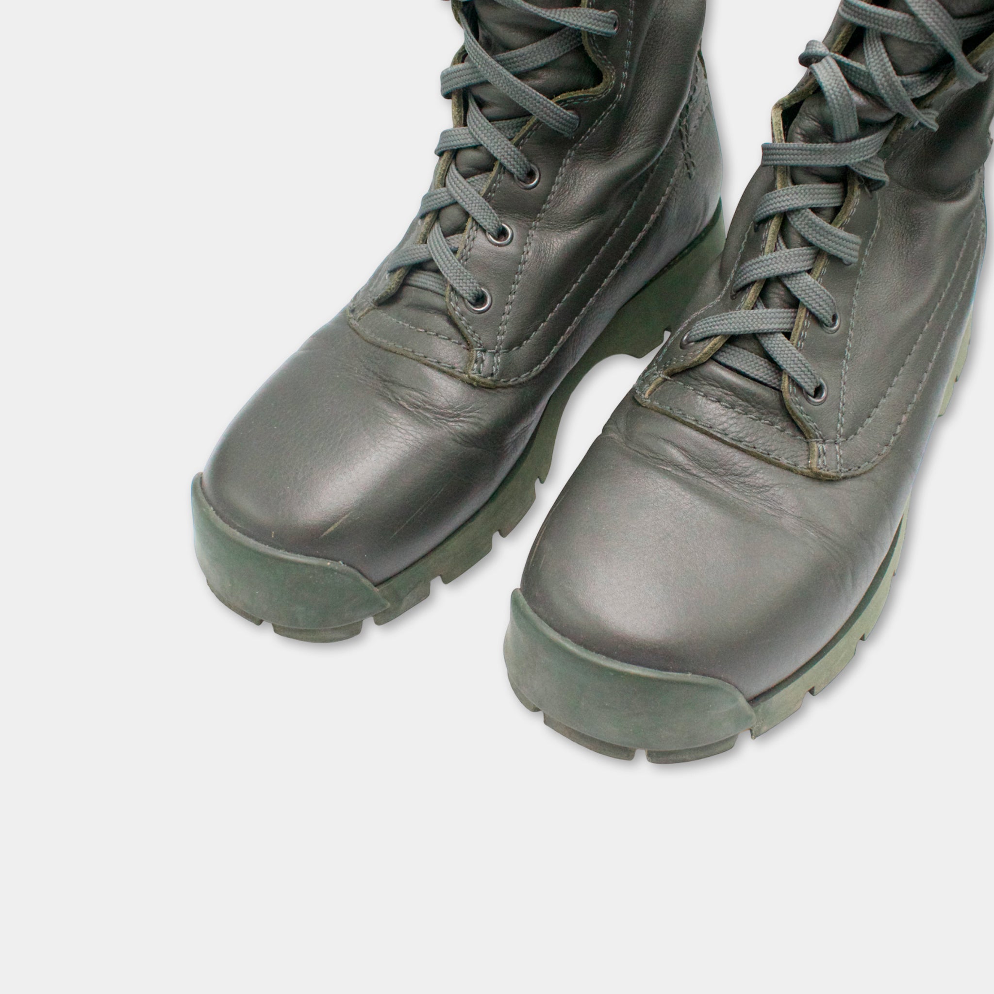 Jil Sander Soft Leather Combat Boots