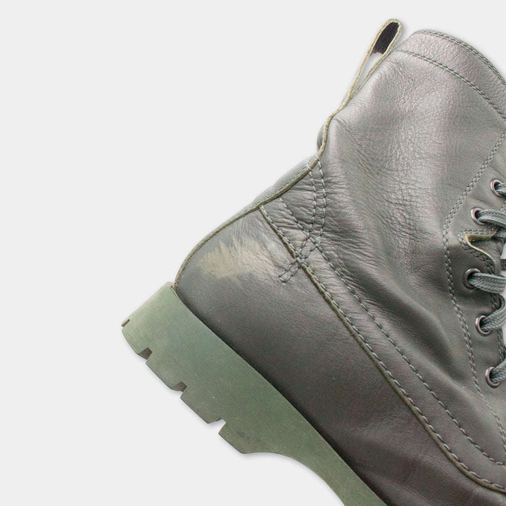 Jil Sander Soft Leather Combat Boots