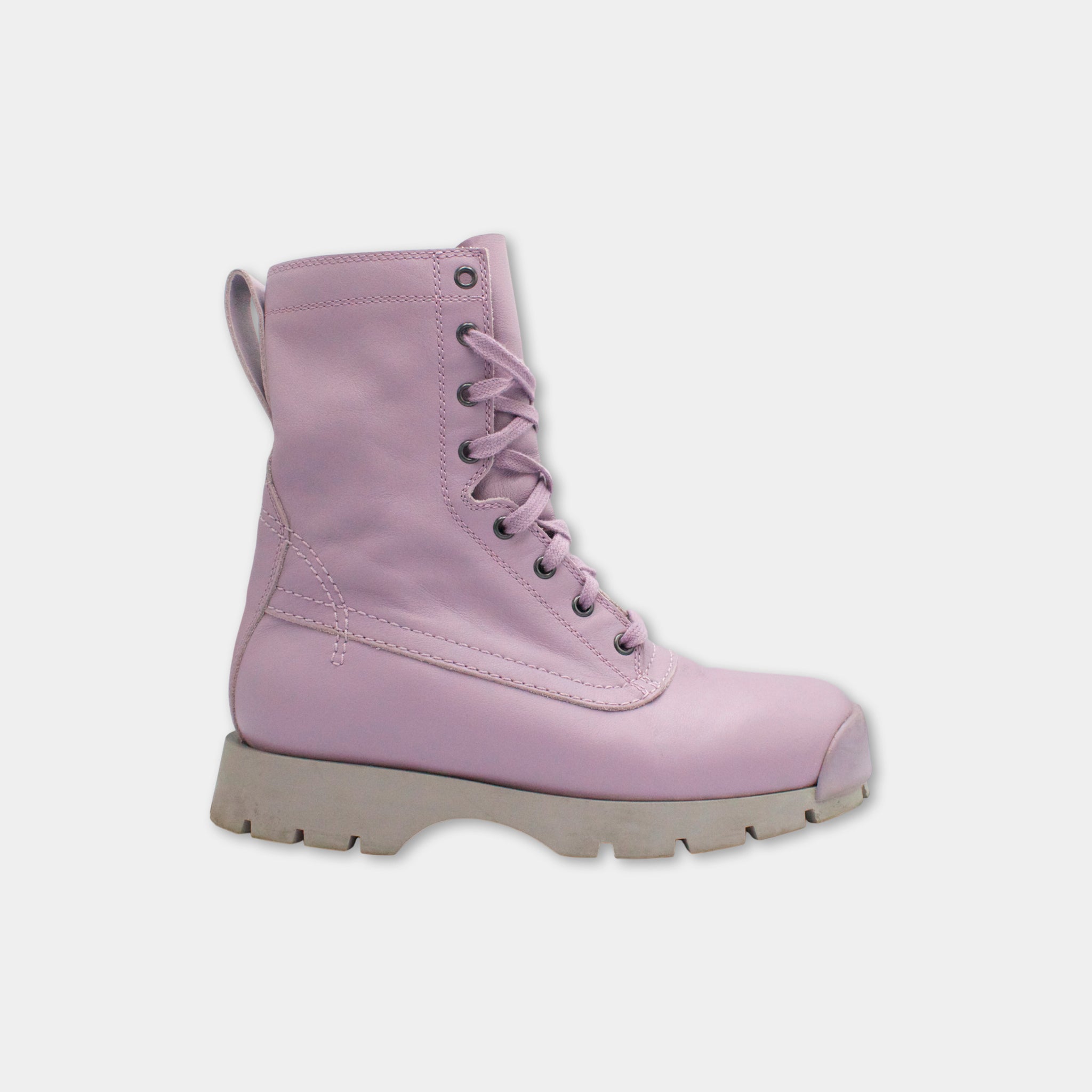 Jil Sander Lavender Soft Leather Boots