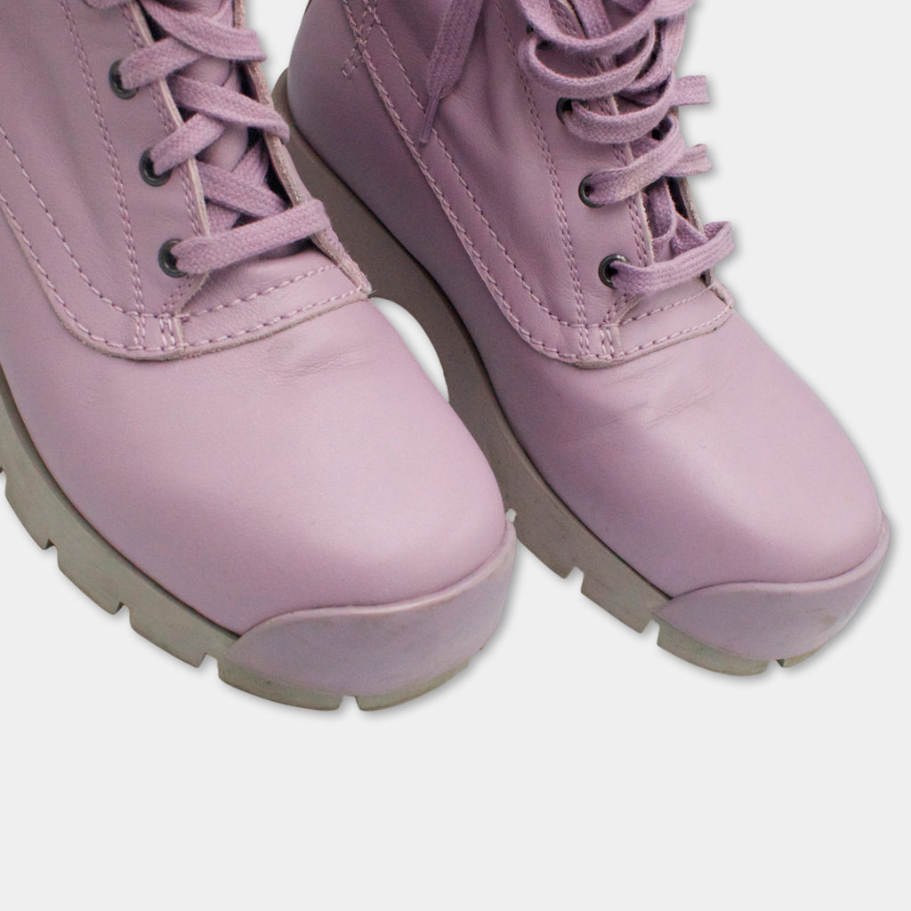 Jil Sander Lavender Soft Leather Boots