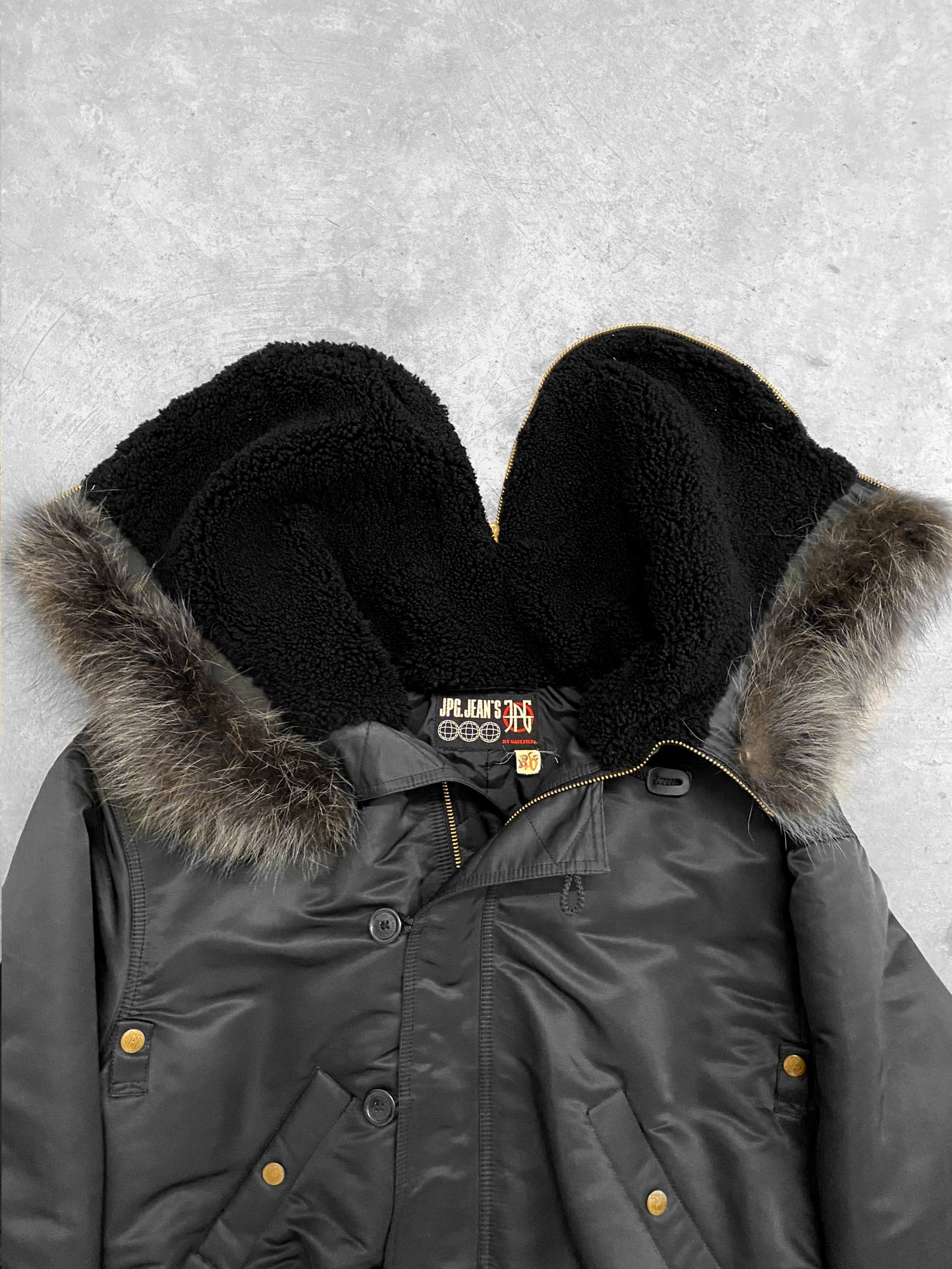 Jean Paul Gaultier aw2003 Fur Bomber (L)