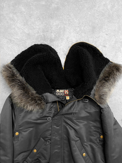 Jean Paul Gaultier aw2003 Fur Bomber (L)
