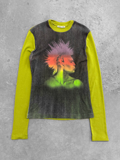 Jean Paul Gaultier Mohawk Punk Longsleeve (M)