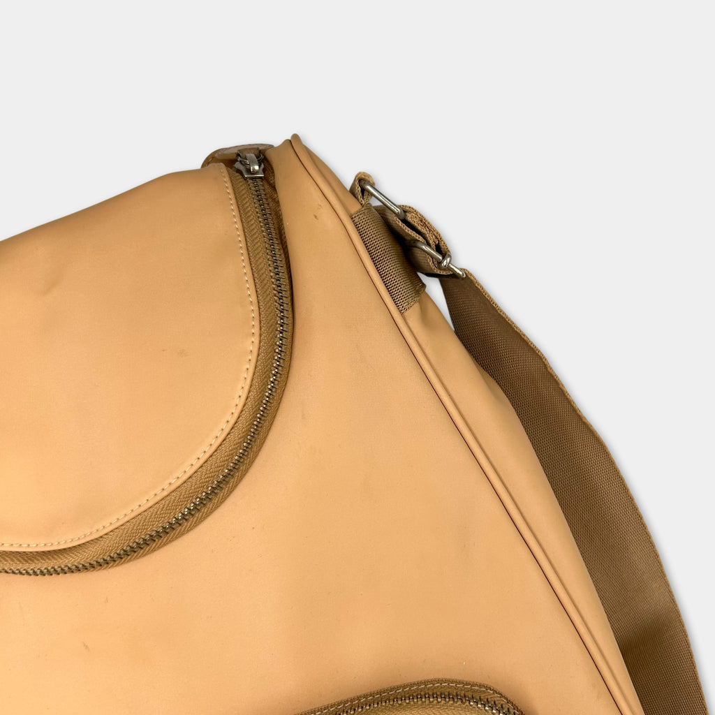 Jean Paul Gaultier 90s Beige Nylon Crossbody Bag