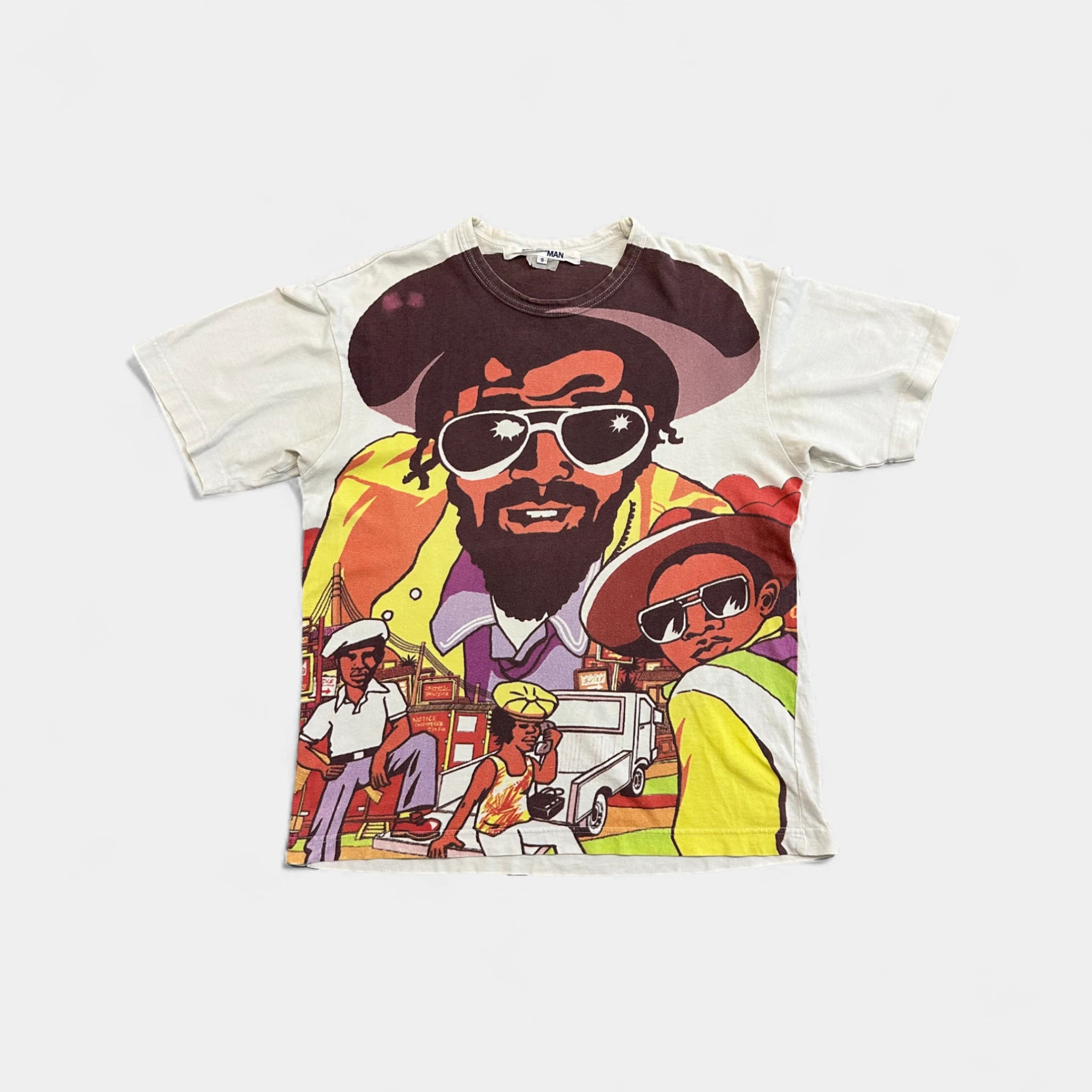 Junya Watanabe 2000's Cuba Graphic T-Shirt