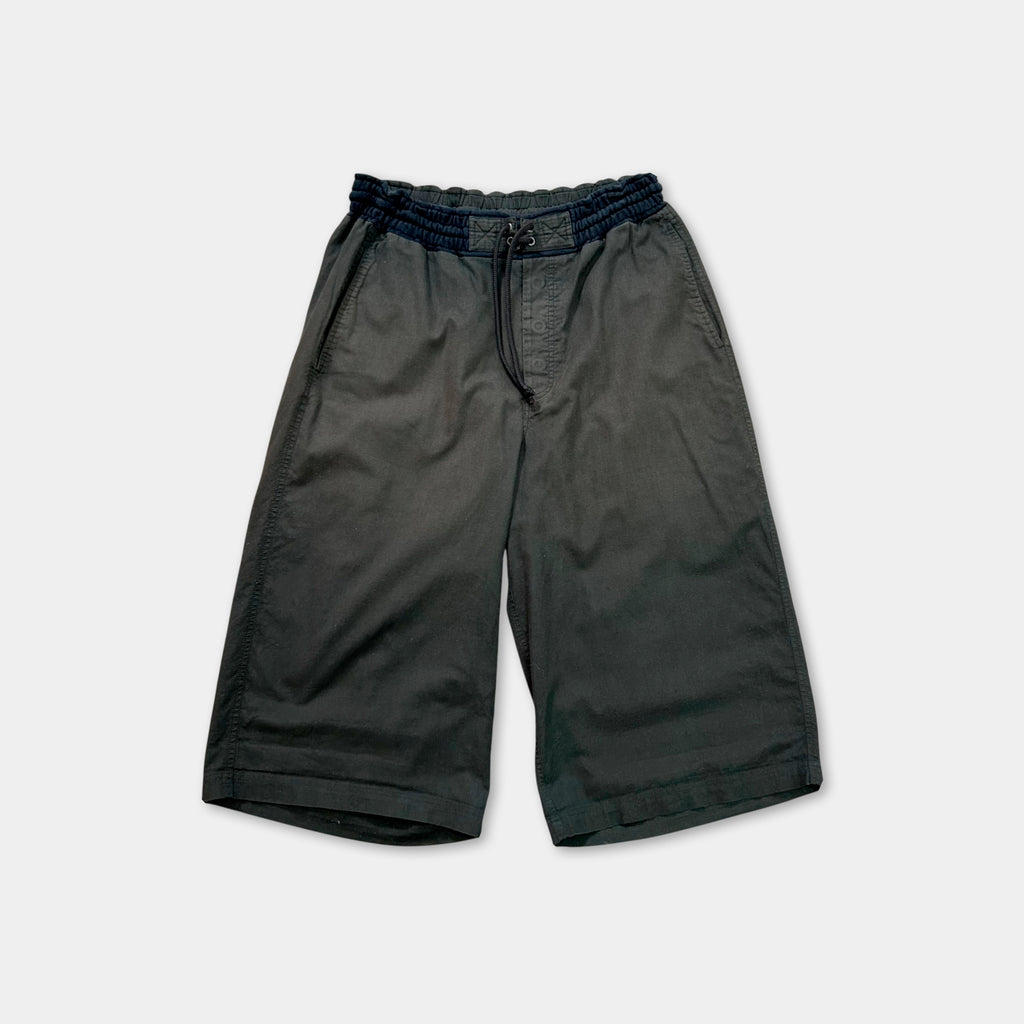 Kris Van Assche Avant-Garde Black Cotton Shorts