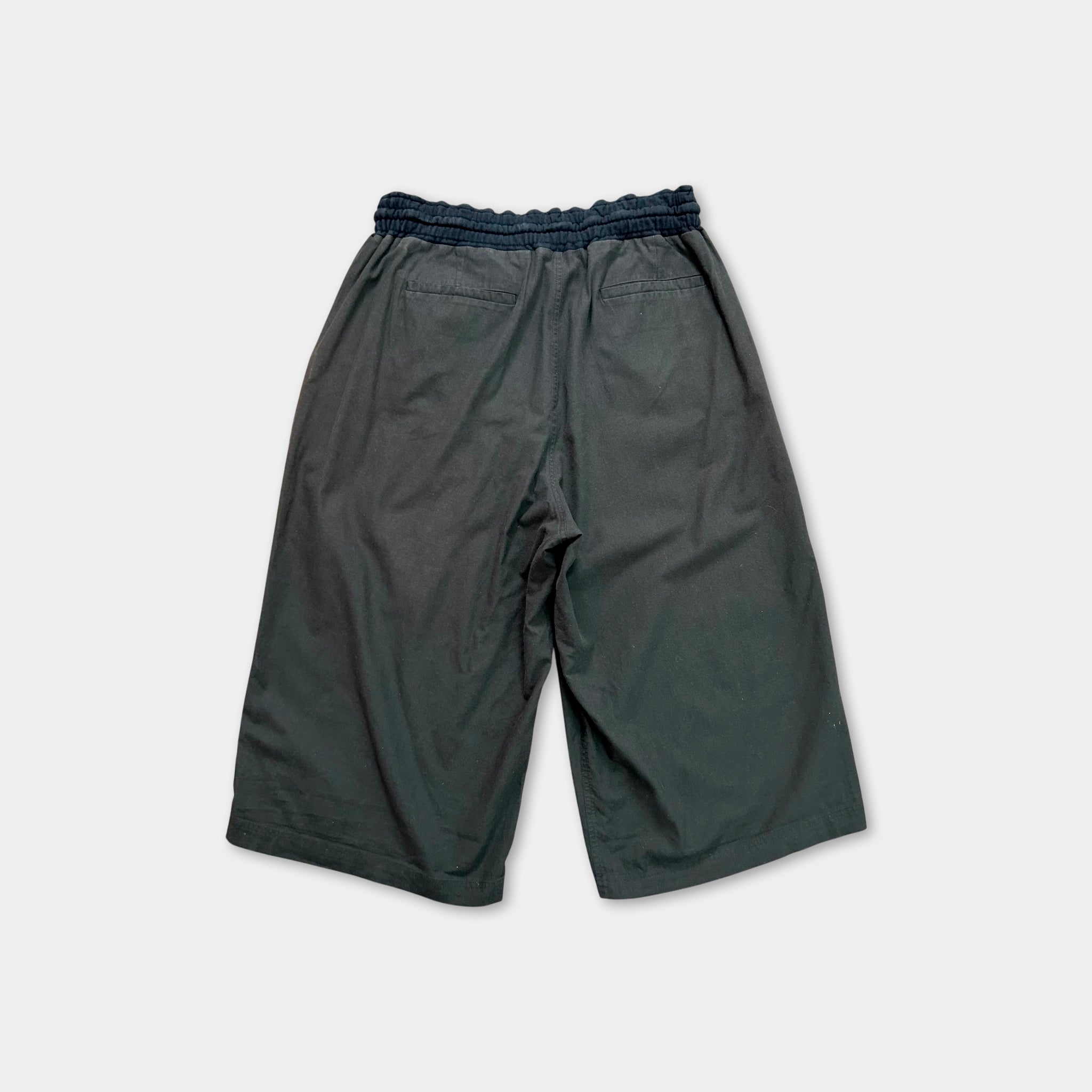 Kris Van Assche Avant-Garde Black Cotton Shorts