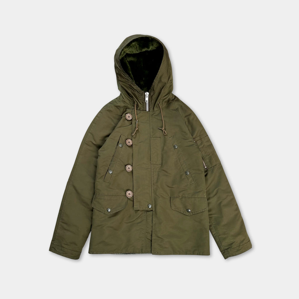 Lad Musician Explorer Green Parka Jacket