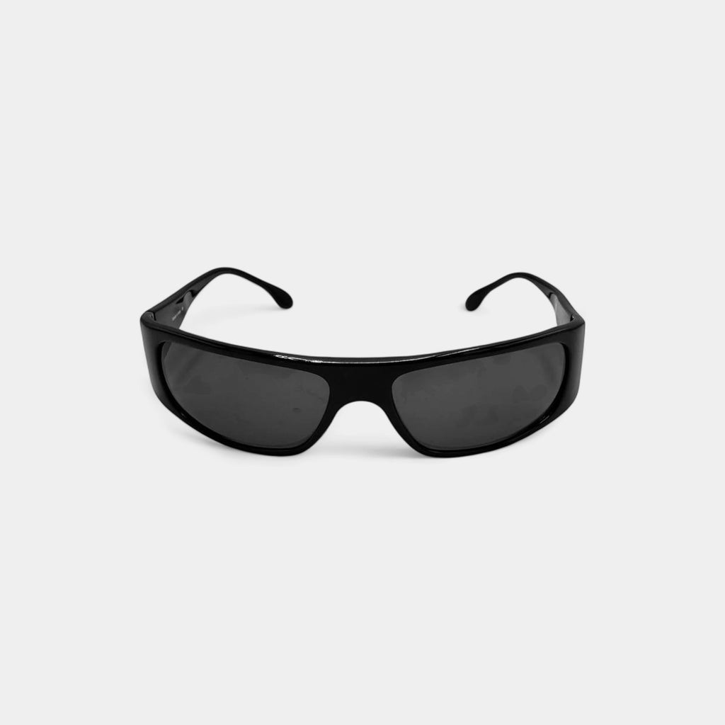 Loewe Vintage Black Sport Shield Sunglasses