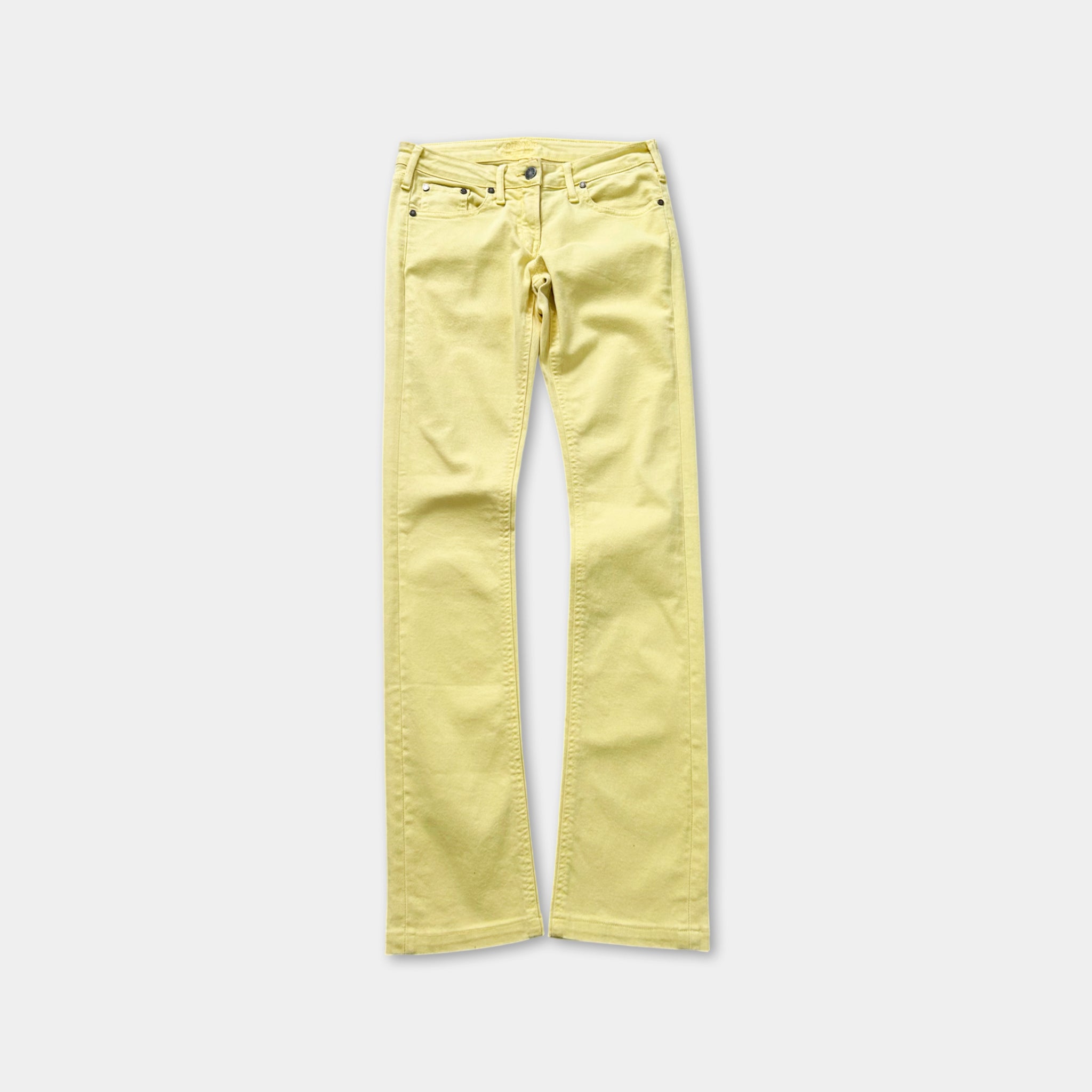 Loewe Yellow Straight Jeans