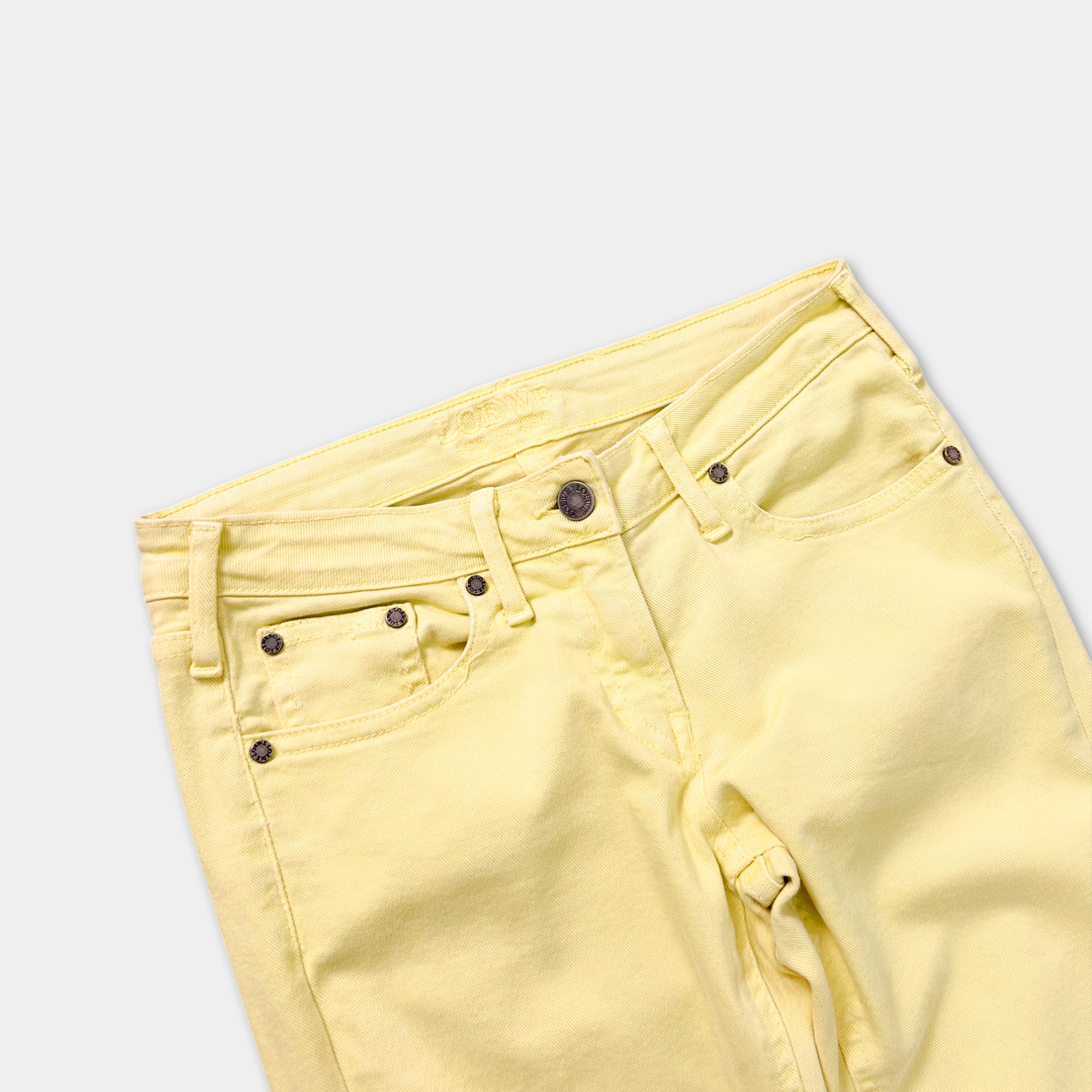 Loewe Yellow Straight Jeans