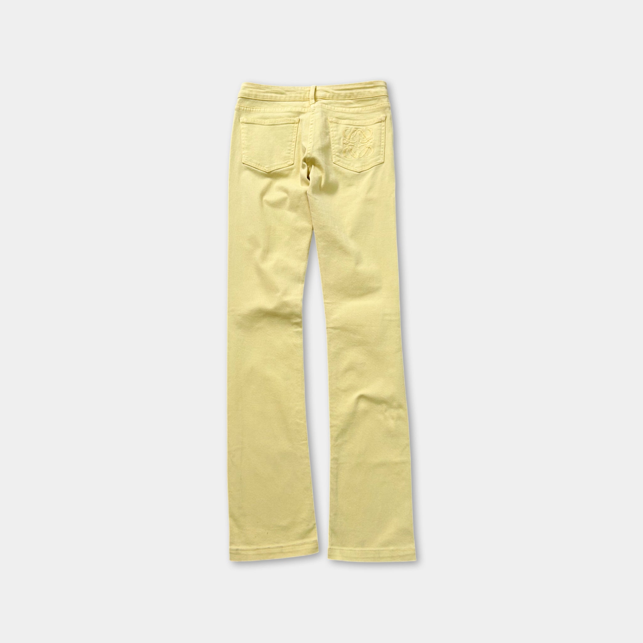 Loewe Yellow Straight Jeans