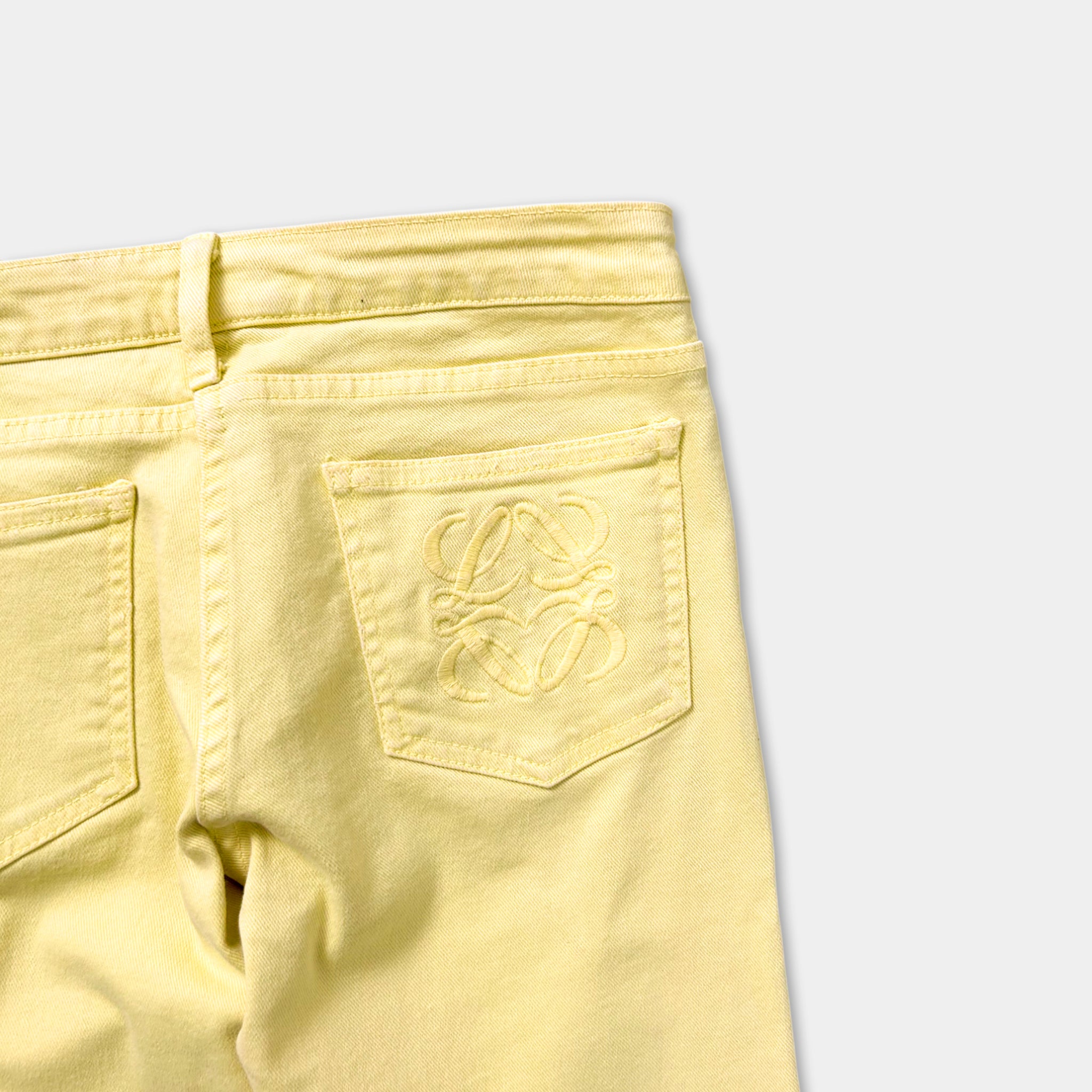 Loewe Yellow Straight Jeans