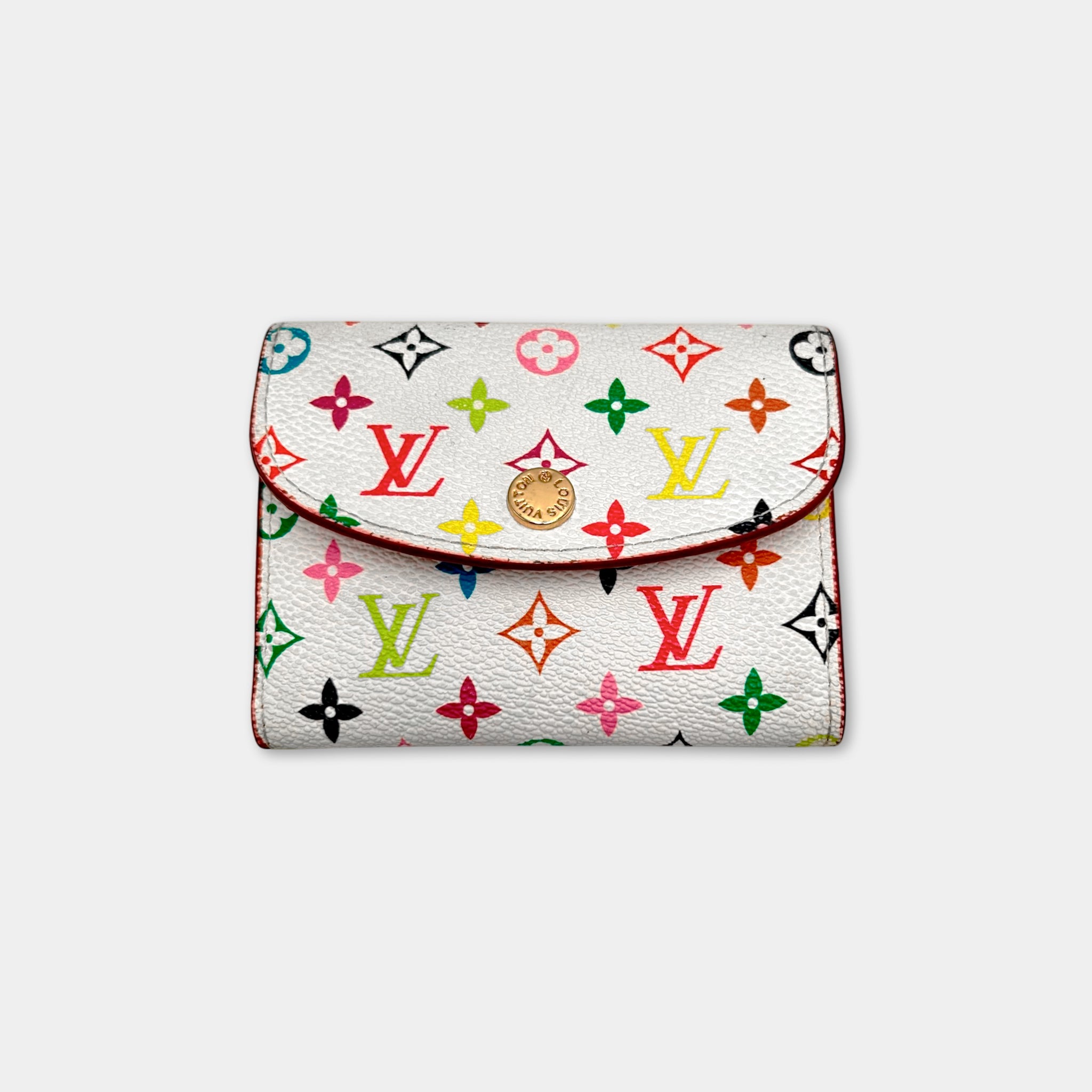 Louis Vuitton x Takashi Murakami Monogram Multicolor Porte Tresor Wallet